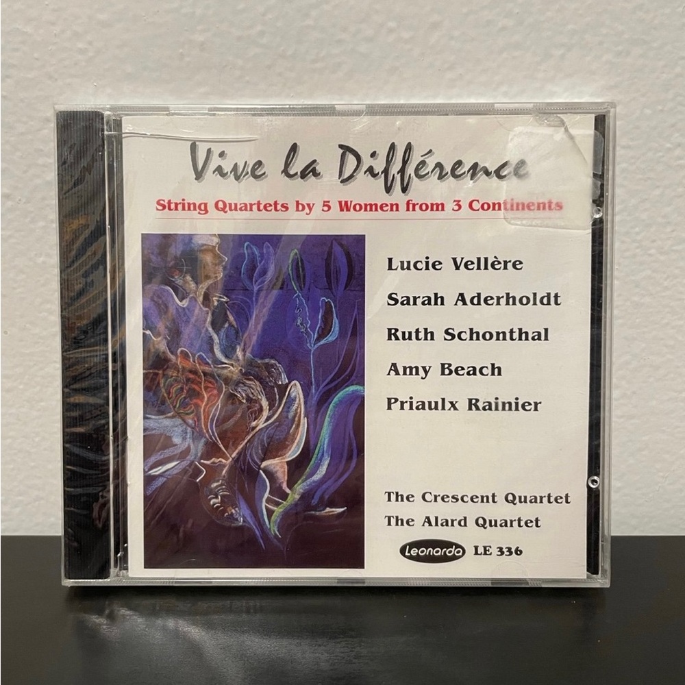 Vive La Difference String Quartets CD Album NEW SEALED 5 Women 3 Continents 1994